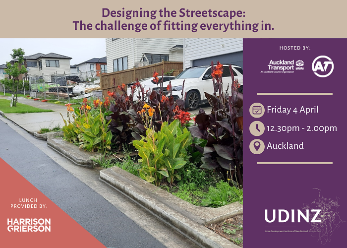 Designing the Streetscape: The challenge of fitting everything in. logo